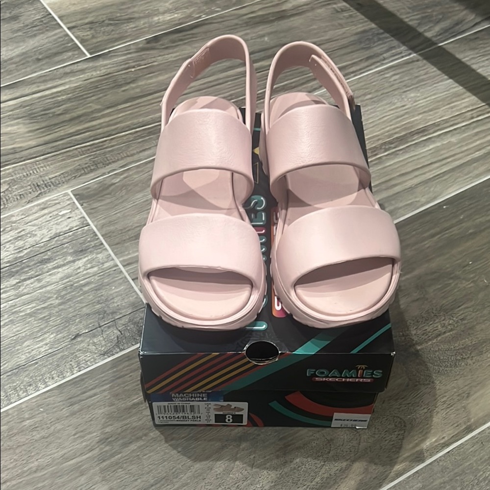 Skechers Foamies Women's Pink Sandals